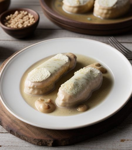 Chicken-Hazelnut Quenelles recipe image
