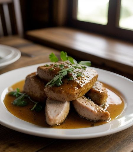 Chicken Jerusalem (Covered Bridge Restaurant recipe image