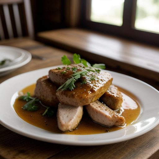 Chicken Jerusalem (Covered Bridge Restaurant recipe image