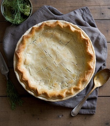 Chicken & Leek Pie recipe image