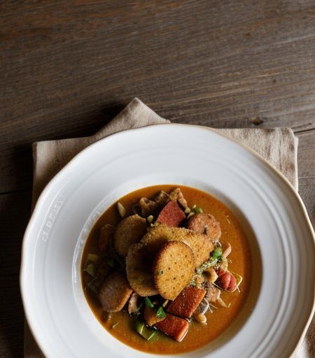 Chicken & Linguica Gumbo recipe image