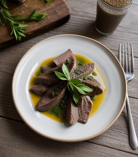 Chicken Liver & Anchovy Savory recipe image