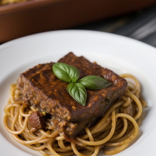 Chicken Liver & Spaghetti Bake recipe image