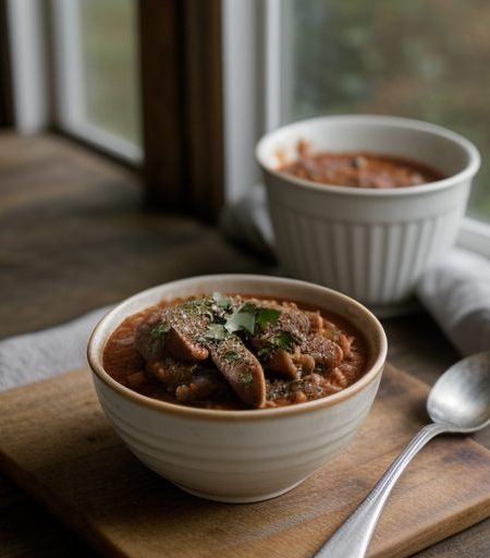Chicken Liver Spaghetti Sauce recipe image