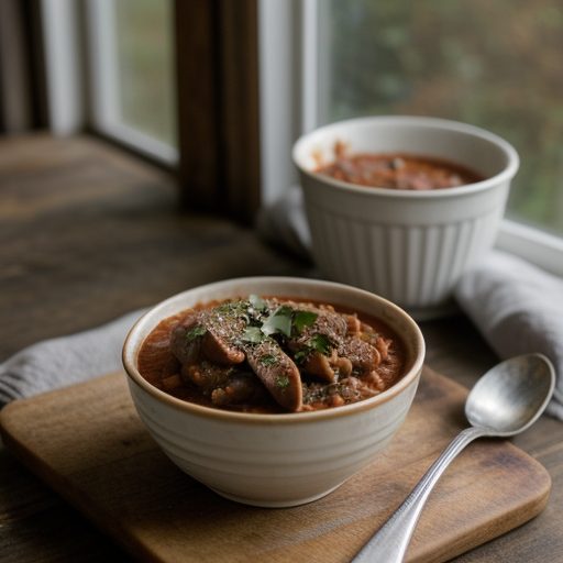 Chicken Liver Spaghetti Sauce recipe image