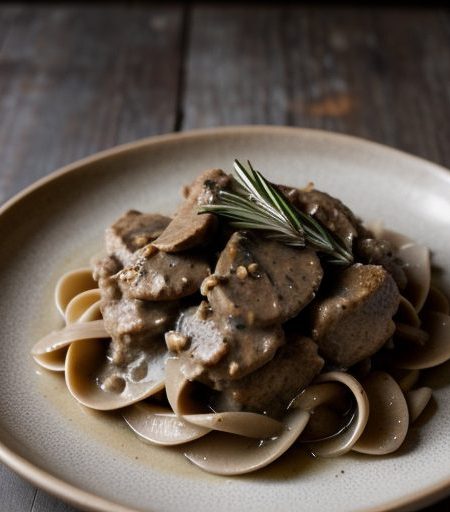 Chicken Livers Stroganoff recipe image