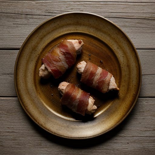 Chicken Livers Wrapped in Bacon recipe image
