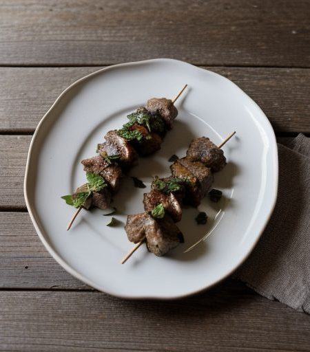 Chicken Livers en Brochette recipe image