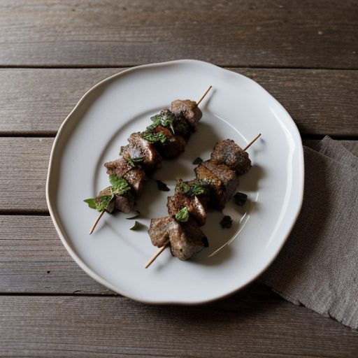 Chicken Livers en Brochette recipe image