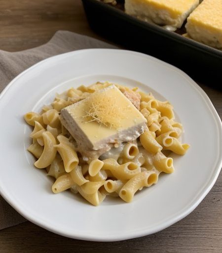 Chicken Macaroni Casserole recipe image