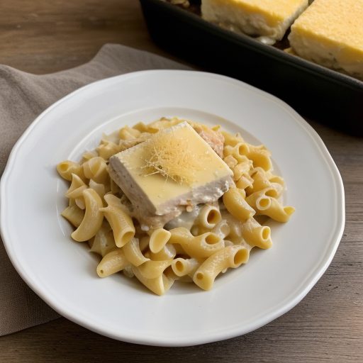 Chicken Macaroni Casserole recipe image