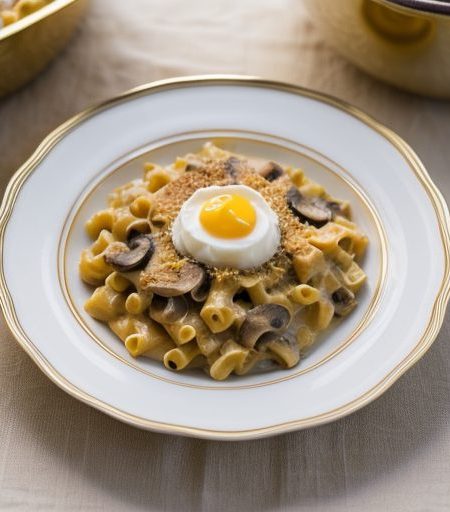 Chicken Macaroni Casserole recipe image