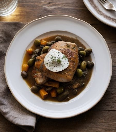 Chicken Marengo recipe image