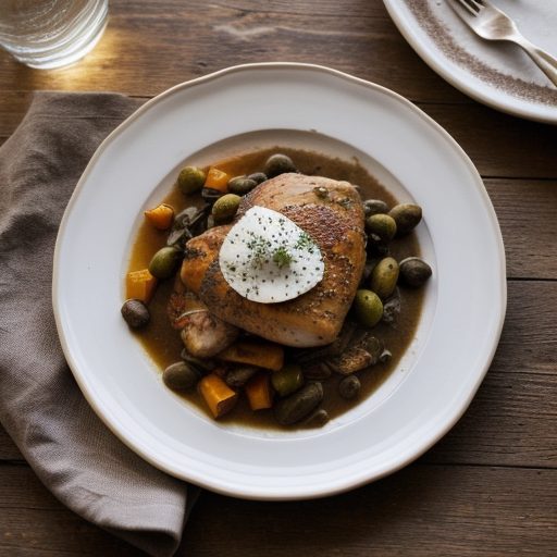 Chicken Marengo recipe image