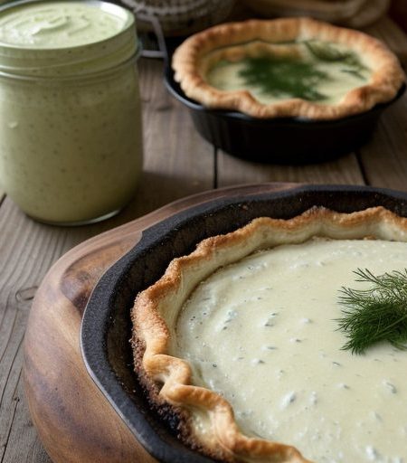 Chicken Mushroom Pie With Dill Crust ***Nxgw7 recipe image