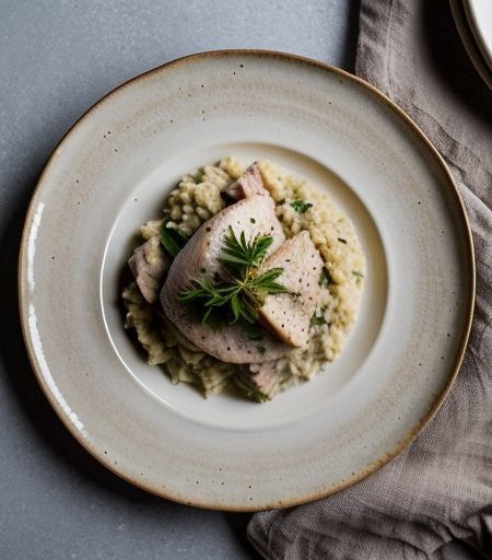 Chicken-Mushroom Risotto recipe image