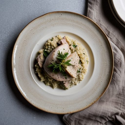 Chicken-Mushroom Risotto recipe image