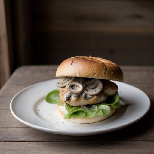 Chicken-Mushroom Sandwiches recipe image