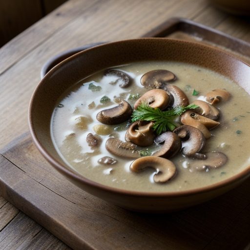 Chicken & Mushroom Soup recipe image