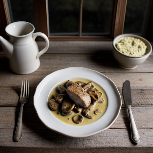 Chicken & Mushrooms Dijon recipe image