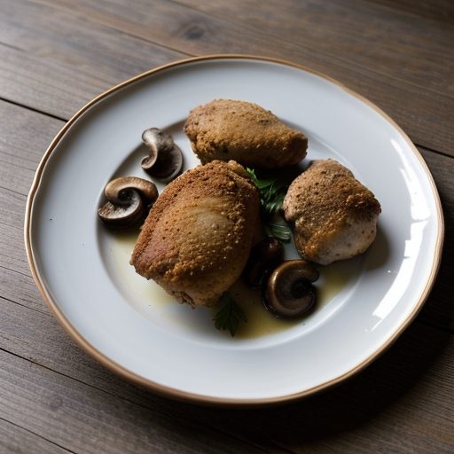 Chicken & Mushrooms I recipe image