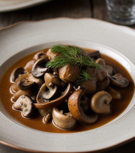 Chicken & Mushrooms Marsala recipe image