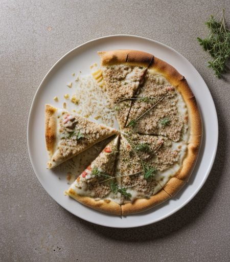 Chicken 'N Rice Pizza recipe image