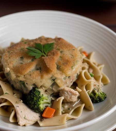 Chicken Noodle Casserole recipe image