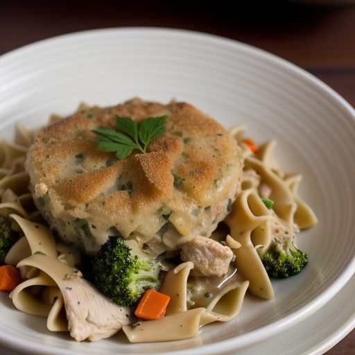 Chicken Noodle Casserole recipe image