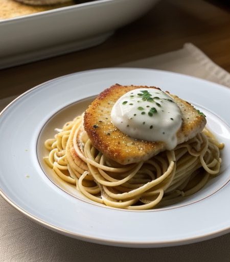 Chicken Noodle Parmesan recipe image
