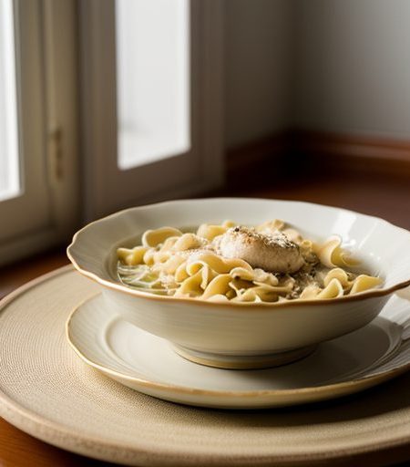 Chicken Noodle Tetrazzini recipe image