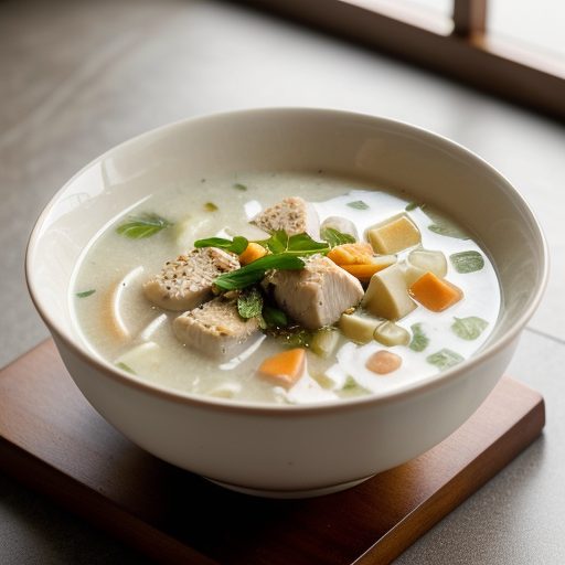 Chicken Noodle Yogurt Soup recipe image