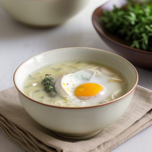 Chicken Noodle Yogurt Soup recipe image