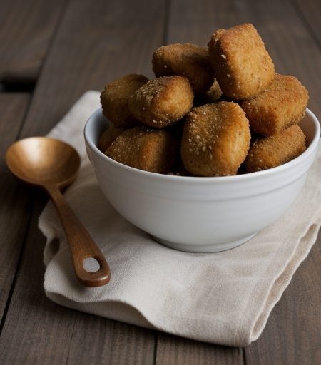 Chicken Nuggets With Spicy Sauces recipe image