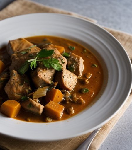 Chicken Paprika Stew recipe image