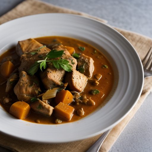 Chicken Paprika Stew recipe image