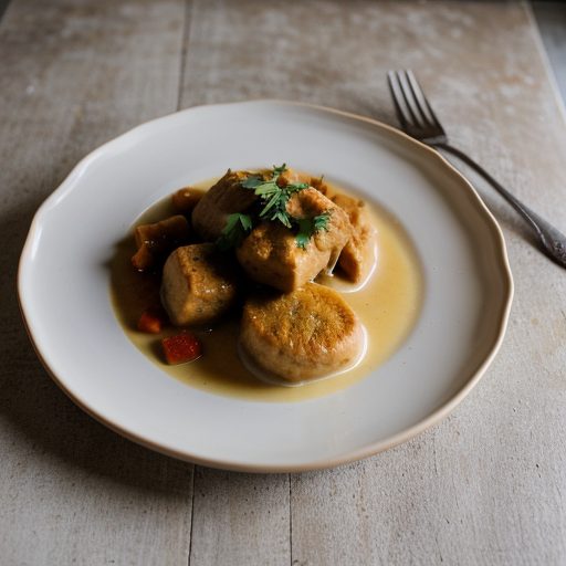 Chicken Paprika With Dumplings recipe image