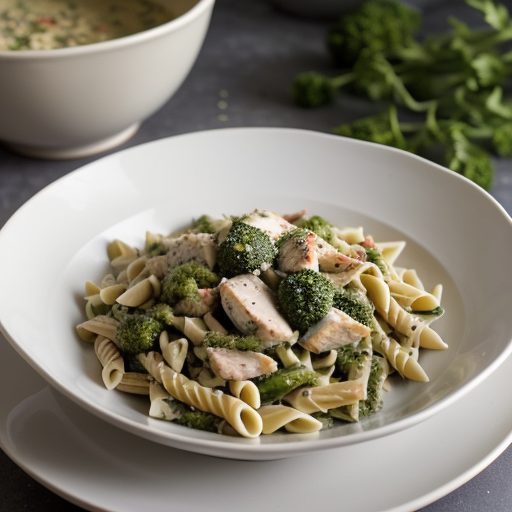 Chicken-Pasta Primavera recipe image