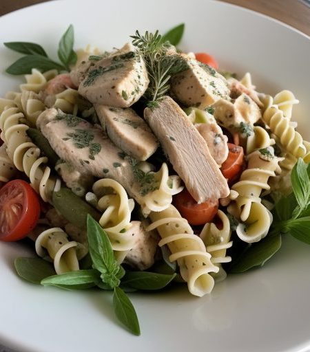 Chicken & Pasta Salad recipe image