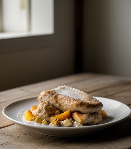 Chicken & Peach Delight recipe image