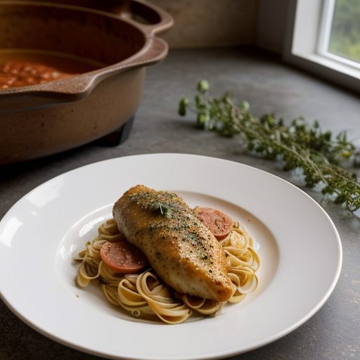 Chicken Pepperoni recipe image