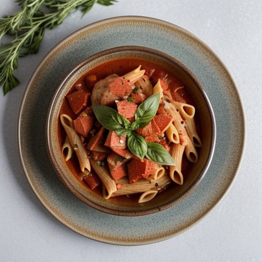 Chicken & Pepperoni Pasta Sauce recipe image