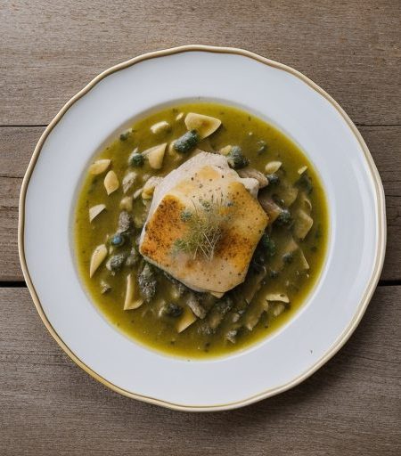 Chicken Piccata (Frugal Gourmet recipe image