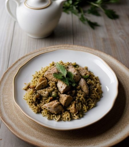 Chicken Pilaf Atzem (Epirus Style recipe image