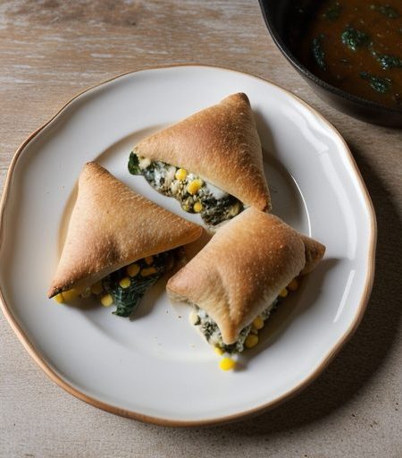 Chicken Pockets With Vegetables recipe image