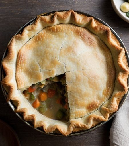 Chicken Pot Pie With Vegetables recipe image