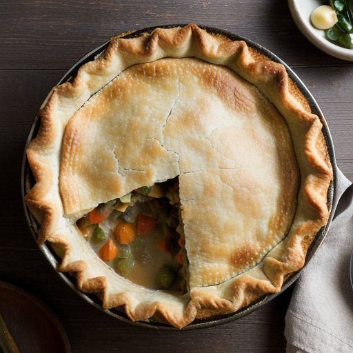 Chicken Pot Pie With Vegetables recipe image