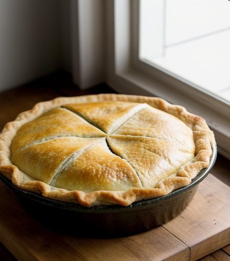 Chicken Pot Pie With Vegetables recipe image