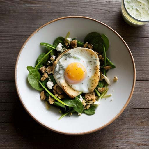 Chicken, Potato and Spinach Salad recipe image