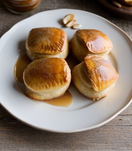 Chicken Puffs Amandine recipe image